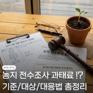 "위반사항 있을까.." 농지 전수조사 과태료 기준·대상 확인하고 대비하는 방법 2 농지 전수조사