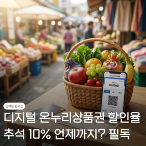 디지털온누리상품권 할인율 추석10% 언제까지? 모르면 손해본다 6 온누리상품권