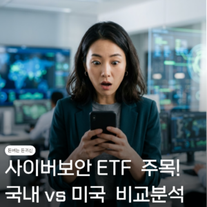 사이버보안 ETF 지금 주목할 이유? 국내 vs 미국 ETF 비교분석 총정리 4 사이버보안 ETF